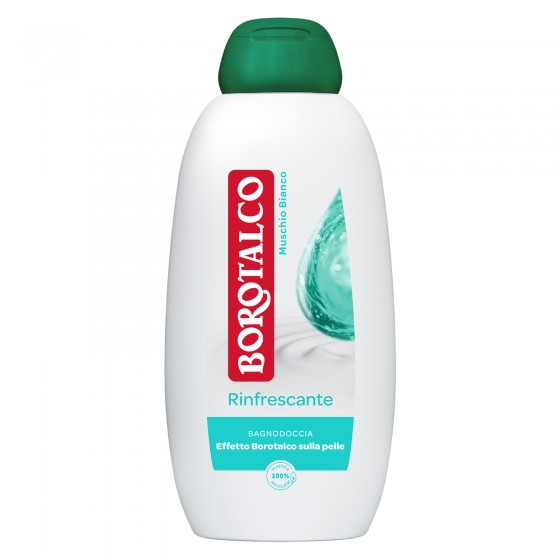 Borotalco Bagnodoccia Rinfrescante Muschio Bianco - Flacone da 600ml Borotalco Bagnodoccia Rinfrescante Muschio Bianco - Flacone da 600ml
