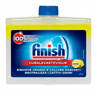 Finish Curalavastoviglie Trattamento al Limone per Lavastoviglie -