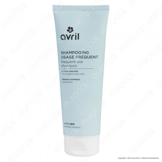 Avril Shampoo Uso Frequente per Capelli Normali con Aloe Vera Bio - Avril Shampoo Uso Frequente per Capelli Normali con Aloe Vera Bio -
