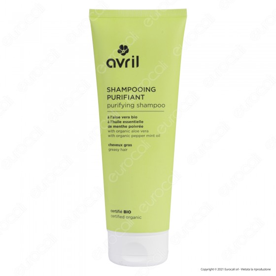 Avril Shampoo Purificante per Capelli Grassi con Olio Essenziale di Avril Shampoo Purificante per Capelli Grassi con Olio Essenziale di