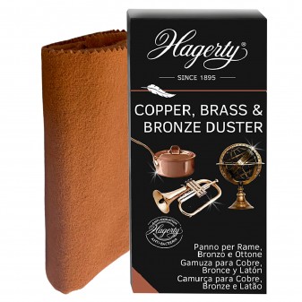 Hagerty Copper Brass & Bronze Duster Panno Pulente per Rame Ottone e