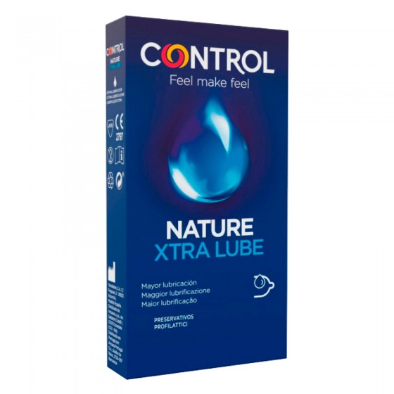 Preservativi Control Xtra Lube - Scatola da 6 Profilattici Preservativi Control Xtra Lube - Scatola da 6 Profilattici