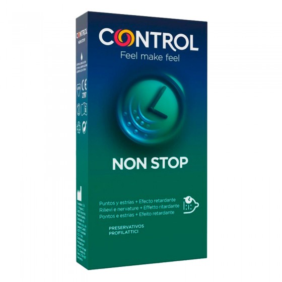 Preservativi Control Non Stop - Scatola 6 Profilattici Preservativi Control Non Stop - Scatola 6 Profilattici