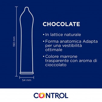 Preservativi Control Chocolate - Scatola da 6 Profilattici