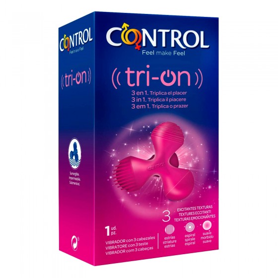 Control Tri-On Mini Stimolatore a 3 Teste Control Tri-On Mini Stimolatore a 3 Teste