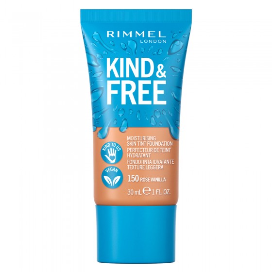 Rimmel London Kind&Free Fondotinta Liquido Bio Vegano Cruelty-Free a Rimmel London Kind&Free Fondotinta Liquido Bio Vegano Cruelty-Free a