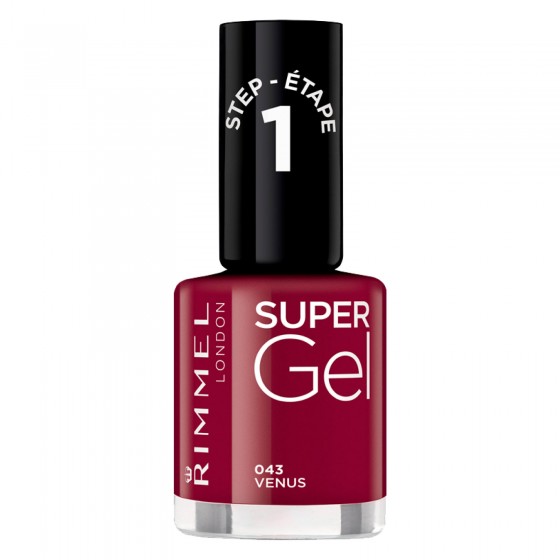 Rimmel London Super Gel Nail Polish Step 1 Smalto per Unghie a Lunga Rimmel London Super Gel Nail Polish Step 1 Smalto per Unghie a Lunga