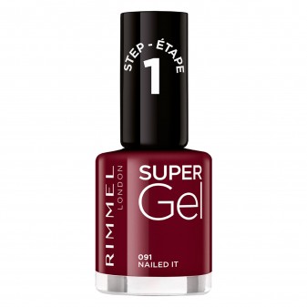 Rimmel London Super Gel Nail Polish Step 1 Smalto per Unghie a Lunga