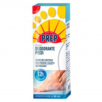 Prep Crema Deodorante Piedi ad Azione Anti-Batterica e Rinfrescante -