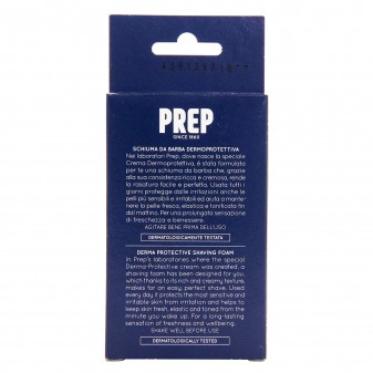 Prep Schiuma da Barba Dermoprotettiva Formula Ricca e Cremosa Effetto