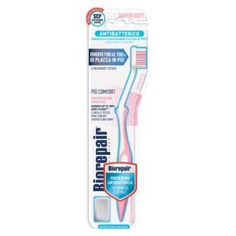 Biorepair Spazzolino Curve Antibatterico Super Soft a Setole Super