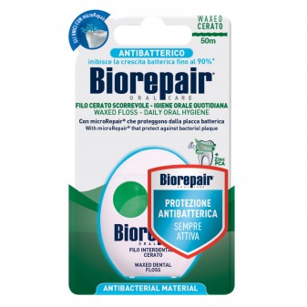 Biorepair Filo Cerato Scorrevole Antibatterico Igiene Orale