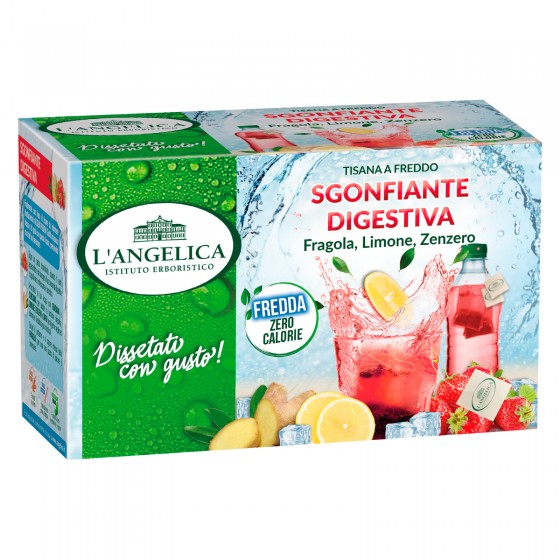 L'Angelica Tisana a Freddo Fragola Limone e Zenzero Vegan Senza L'Angelica Tisana a Freddo Fragola Limone e Zenzero Vegan Senza