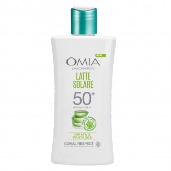 Omia Latte Solare SPF 50+ a Protezione Molto Alta con Aloe Vera del