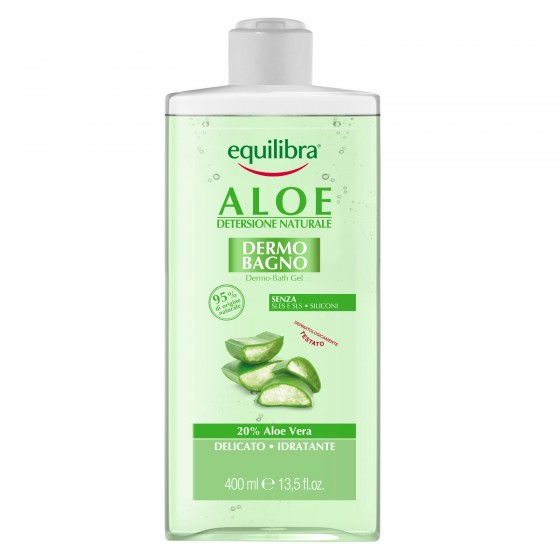Equilibra Aloe Dermo Bagno Gel Doccia Delicato Idratante - Flacone da Equilibra Aloe Dermo Bagno Gel Doccia Delicato Idratante - Flacone da