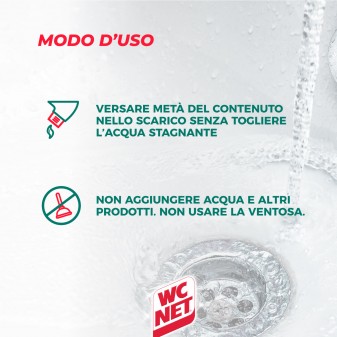 WC Net Professional Sturascarichi Bloccati Azione Totale contro