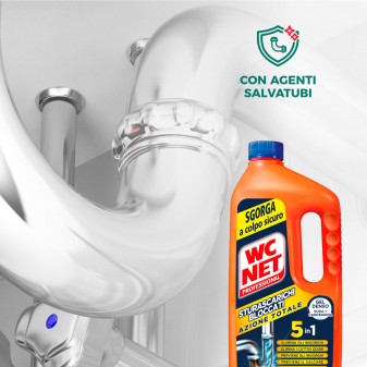WC Net Professional Sturascarichi Bloccati Azione Totale contro
