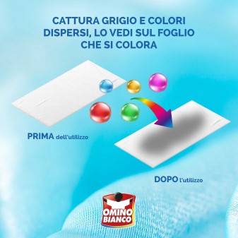 Omino Bianco Fogli Salva i Colori - Confezione da 20 Pezzi
