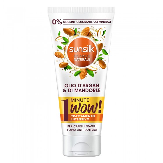 Sunsilk 1 Minute Wow Trattamento Intensivo Capelli Fragili con Olio Sunsilk 1 Minute Wow Trattamento Intensivo Capelli Fragili con Olio