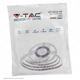 V-Tac VT-5050-60 Striscia LED Flessibile 70W SMD RGB 60