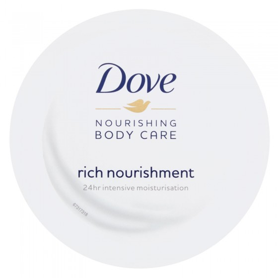Dove Crema Corpo Intensiva per Tutti i Tipi di Pelle - Barattolo da Dove Crema Corpo Intensiva per Tutti i Tipi di Pelle - Barattolo da