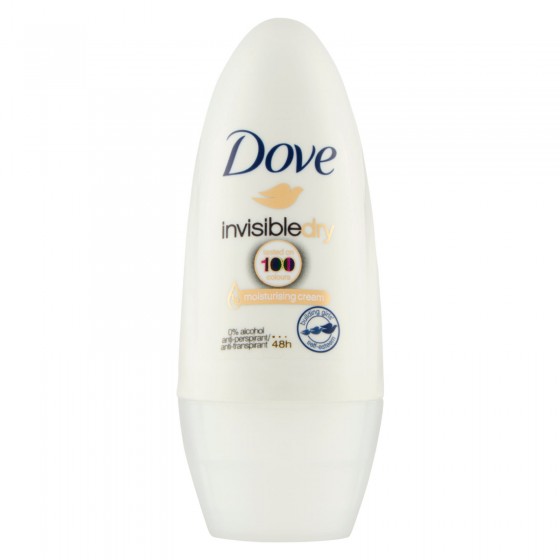 Dove Deodorante Roll-On Invisible Dry 48h 0% Alcol Antitraspirante e Dove Deodorante Roll-On Invisible Dry 48h 0% Alcol Antitraspirante e