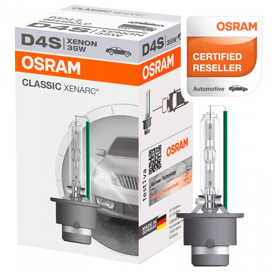 Osram Classic Xenarc Auto Xenon 35W Fari Xeno 42V - Lampadina D4S Osram Classic Xenarc Auto Xenon 35W Fari Xeno 42V - Lampadina D4S