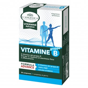 L'Angelica Vitamine Gruppo B Integratore Alimentare con Estratto di