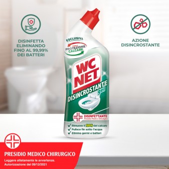 WC Net Disincrostante Gel Presidio Medico Chirurgico - Flacone da