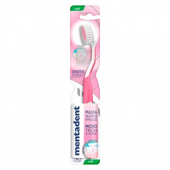 Mentadent Sensitive Expert Spazzolino con Setole Morbide Affosulate
