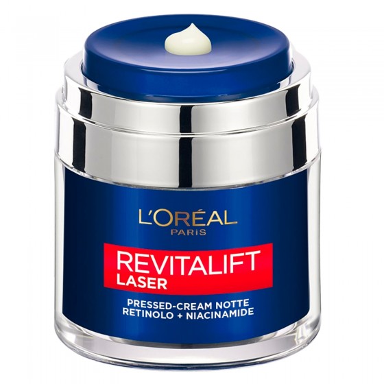 L'Oréal Paris Revitalift Laser Crema Notte Antirughe con Retinolo e L'Oréal Paris Revitalift Laser Crema Notte Antirughe con Retinolo e