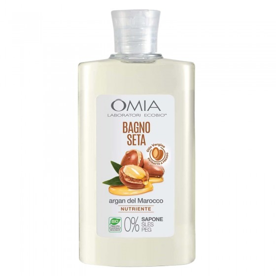 Omia Laboratoires Bagno Seta Gel Doccia Nutriente Bagnoschiuma con Omia Laboratoires Bagno Seta Gel Doccia Nutriente Bagnoschiuma con