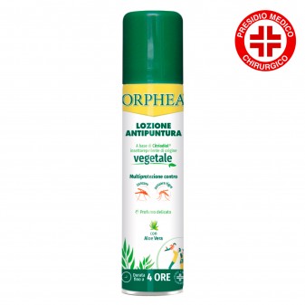 Orphea Lozione Antipuntura Spray Repellente Profumato per Zanzare