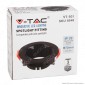 V-Tac VT-931 Portafaretto Rotondo Orientabile da Incasso per