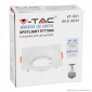 V-Tac VT-921 Portafaretto Quadrato Fisso da Incasso per Lampadine