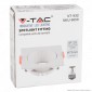 V-Tac VT-932 Portafaretto Quadrato Orientabile da Incasso per