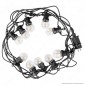 V-Tac VT-71510 Catena 4W da 10 Lampadine LED Mini Globo