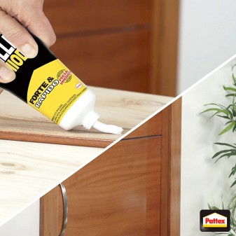 Pattex Mille Chiodi Forte e Rapido Colla di Montaggio - Flacone da 250g