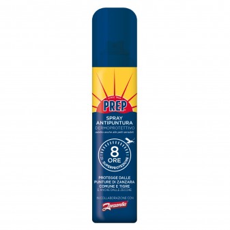Prep Spray Antipuntura Dermoprotettivo Protegge da Zanzare e Zecche -