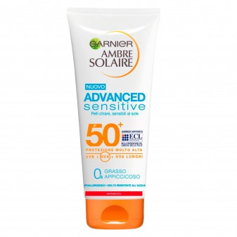 Garnier Ambre Solaire Advanced Sensitive SPF 50+ Protezione Molto