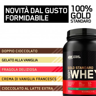 Optimum Nutrition Gold Standard 100% Whey Proteine Isolate in Polvere