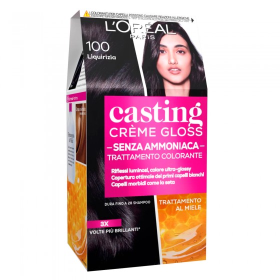 L'Oréal Casting Crème Gloss Trattamento Colorante 100 Liquirizia L'Oréal Casting Crème Gloss Trattamento Colorante 100 Liquirizia