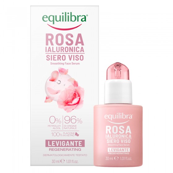 Equilibra Rosa Ialuronica Siero Viso Levigante Regenerating Equilibra Rosa Ialuronica Siero Viso Levigante Regenerating