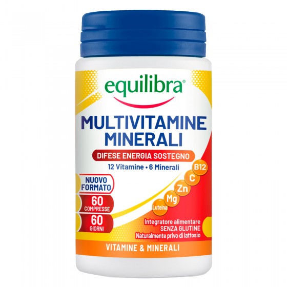 Equilibra Multivitamine Minerali Integratore per le Difese Energia e Equilibra Multivitamine Minerali Integratore per le Difese Energia e