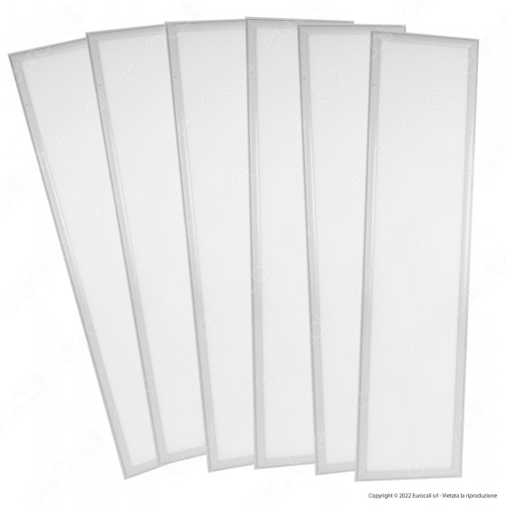 V-Tac Generation VT-12031 6 Pannelli LED Rettangolari 120x30 V-Tac Generation VT-12031 6 Pannelli LED Rettangolari 120x30