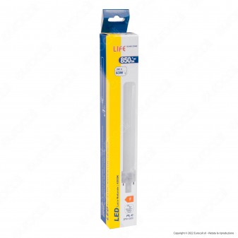 Life Lampadina LED G23 2 Pin 9W SMD Lampada Tower PL-C - mod.