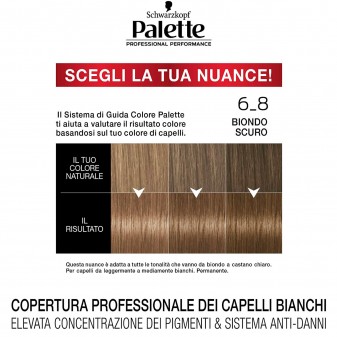 Schwarzkopf Palette Tinta Permanente Professionale con Tecnologia