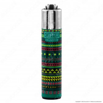 Clipper Micro Accendino Piccolo Fantasia Tribal Days 2 - Box da 48