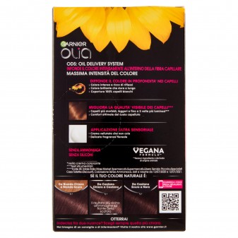 Garnier Olia Glow Tinta Permanente per Capelli 5.12 Castano Freddo