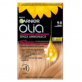Garnier Olia Tinta Permanente per Capelli 9.0 Biondo Chiarissimo